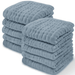 Muslin Washcloths by Comfy Cubs - Pacific Blue Pack of 10 Washcloths Comfy Cubs