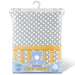 ABSTRACT FITTED SHEET POLKA DOT GREY FOR REGULAR CRIB - 28" X 52"