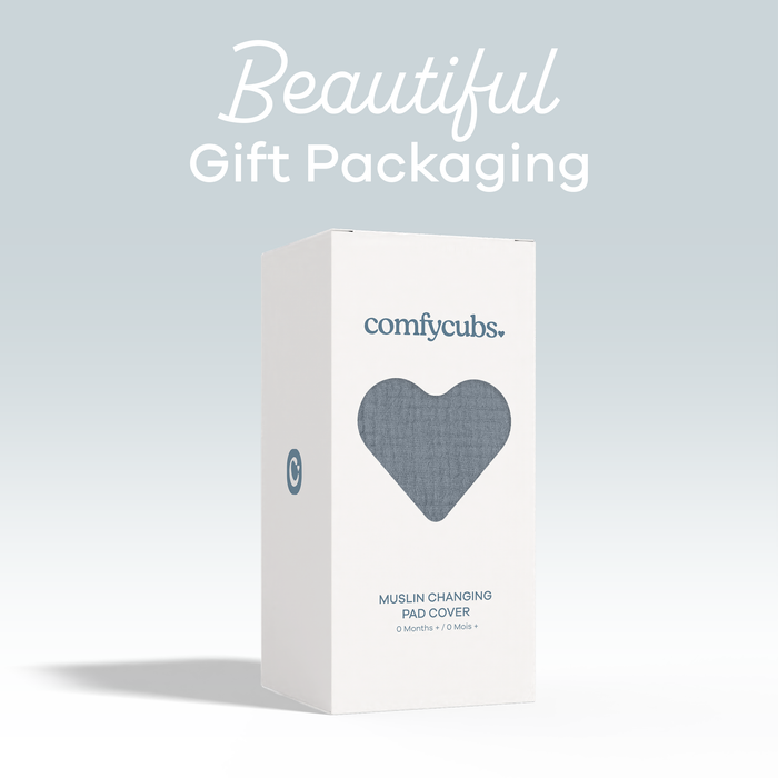 Muslin Fitted Changing Pad Cover by Comfy Cubs Changing Pad Sheets Comfy Cubs