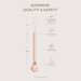 Pacifier Clips, 2 Pack by Comfy Cubs - Pink Blush Pacifier Clips & Holders Comfy Cubs