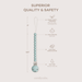 Pacifier Clips, 2 Pack by Comfy Cubs - Earth Green Pacifier Clips & Holders Comfy Cubs