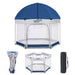 PAMO BABE PREMIUM INDOOR AND OUTDOOR BABY PLAYPEN . BLUE PLAYPEN PAMO BABE