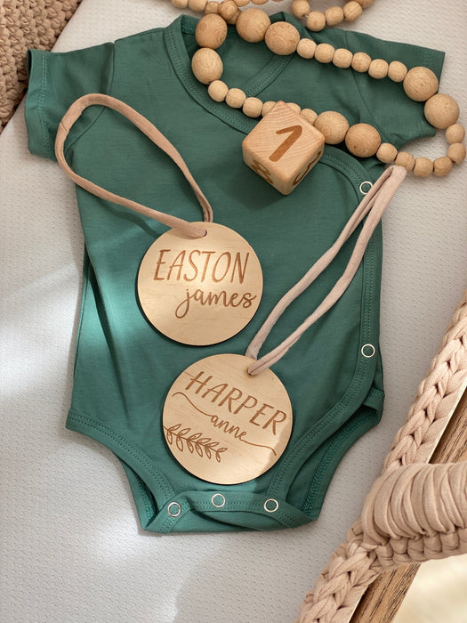 Baby Name Sign for Moses Basket Decor Anzy Home