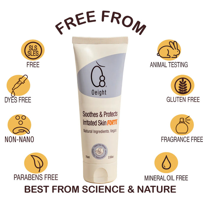 OEIGHT SOOTHES & PROTECTS IRRITATED SKIN FORTE  2.53OZ