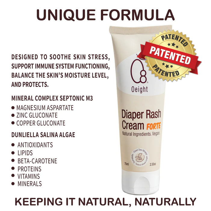 OEIGHT DIAPER RASH CREAM FORTE 2.53OZ