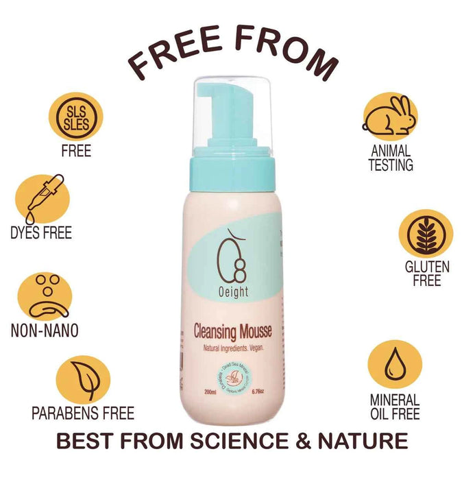 OEIGHT CLEANSING MOUSSE 6.76OZ