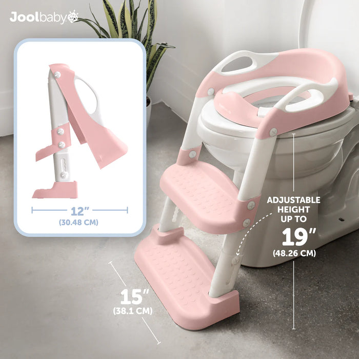 JOOL BABY READY STEP GO POTTY LADDER - GRAY POTTY TRAINING JOOL BABY