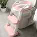 JOOL BABY READY STEP GO POTTY LADDER - GRAY ONE SIZE PINK POTTY TRAINING JOOL BABY