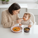 Nattou Silicone Children’s Tableware Set 4-Piece with Non-Slip Suction Plate & Bowl Dinnerware Sets M4A