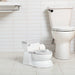 JOOL BABY REAL FEEL 2-IN-1 POTTY WITH WIPES STORAGE, FLUSHING SOUNDS - GREY POTTY TRAINING JOOL BABY