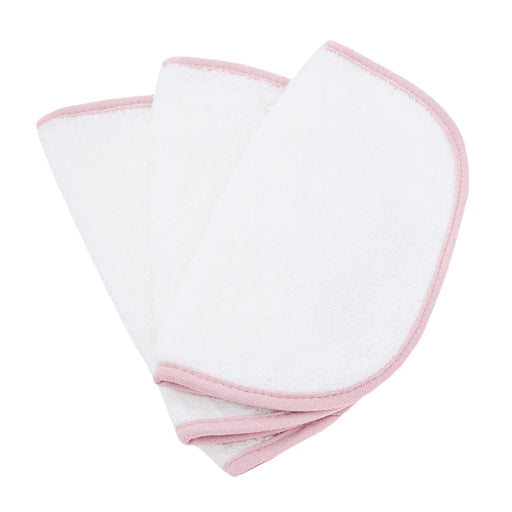VELUDA GENTLE TOUCH BABY WASHCLOTH FOR SENSETIVE SKIN . PINK TOWELS VELUDA