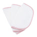 VELUDA GENTLE TOUCH BABY WASHCLOTH FOR SENSETIVE SKIN . PINK TOWELS VELUDA