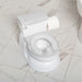 JOOL BABY REAL FEEL 2-IN-1 POTTY WITH WIPES STORAGE, FLUSHING SOUNDS - GREY POTTY TRAINING JOOL BABY