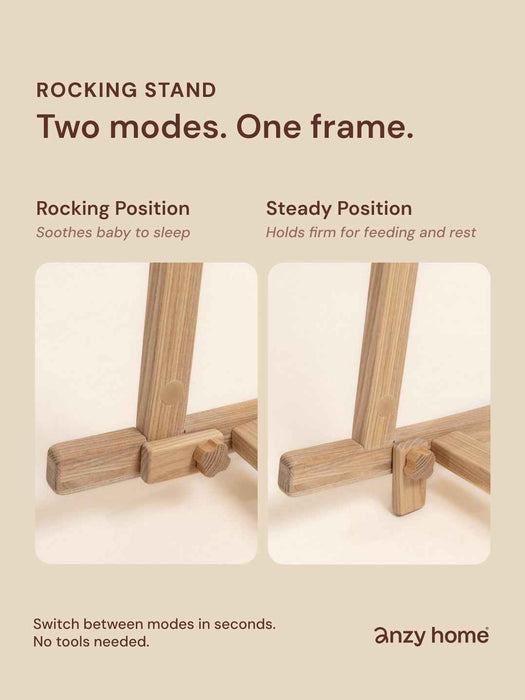 Rocking Stand for Standard Baby Moses Basket