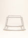 Rocking Stand for Standard Baby Moses Basket White Wood Low 15" Rocking stands Anzy Home