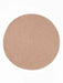 Round plain rug