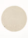 Round plain rug Rug Anzy Home