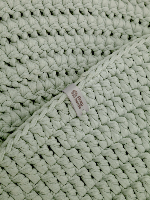 Round plain rug Rug Anzy Home