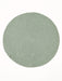 Round plain rug Sage green Rug Anzy Home