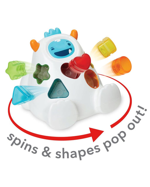 Skip Hop Explore & More Shape Sort & Spin Yeti Toy