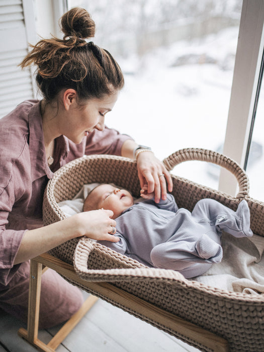 Standard Moses Basket Bassinets & Cradles Anzy Home