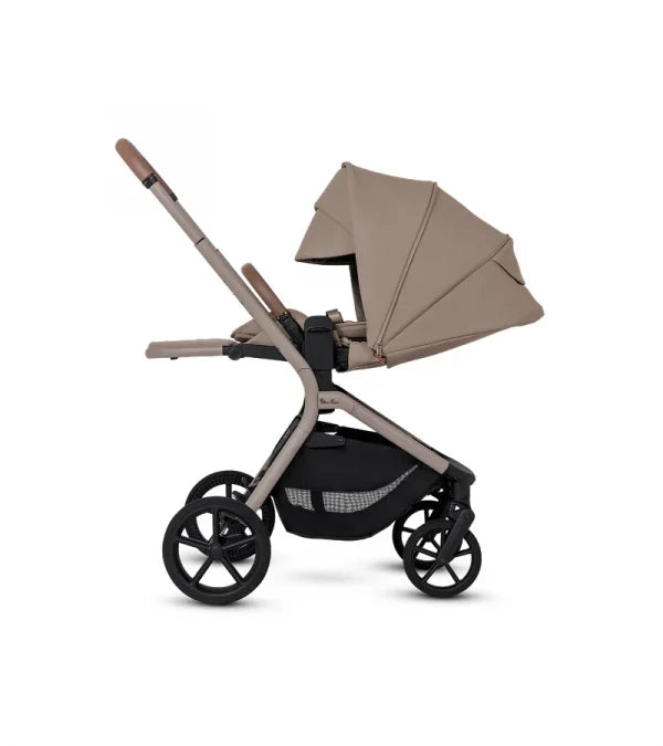 SILVER CROSS BREEZ COMPACT STROLLER + FOLDING BASSINET BUNDLE