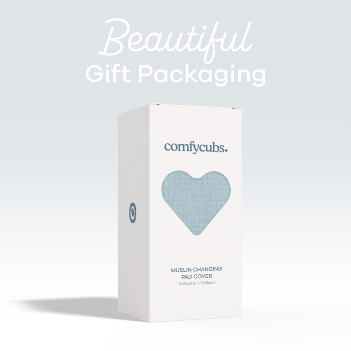 Muslin Fitted Changing Pad Cover by Comfy Cubs Changing Pad Sheets Comfy Cubs