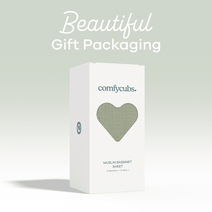 Muslin Fitted Bassinet Crib Sheet by Comfy Cubs Bassinet Sheets Comfy Cubs