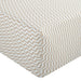 ABSTRACT FITTED SHEET ZIGZAG FOR PORTABLE CRIB - 25"X40" SHEETS ABSTRACT