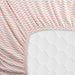ABSTRACT FITTED SHEET ZIGZAG FOR PORTABLE CRIB - 25"X40" SHEETS ABSTRACT