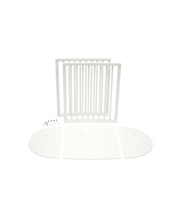 STOKKE® SLEEPI™ BED EXTENSION V3 . WHITE FURNITURE STOKKE