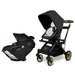 Stroll & Ride Travel System Black Black Luxe Stroller System Orbit Baby