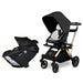 Stroll & Ride Travel System Black Gold Stroller System Orbit Baby