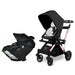 Stroll & Ride Travel System Black Rose Gold Stroller System Orbit Baby