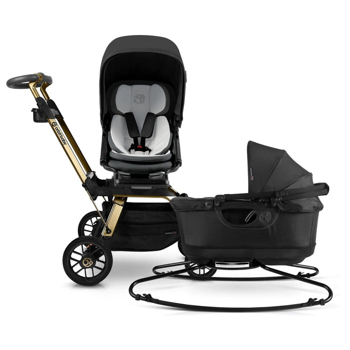 Stroll & Sleep Travel System Black Gold Stroller System Orbit Baby