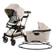 Stroll & Sleep Travel System Mélange Flax Gold Stroller System Orbit Baby