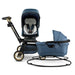 Stroll & Sleep Travel System Mélange Navy Black Luxe Stroller System Orbit Baby