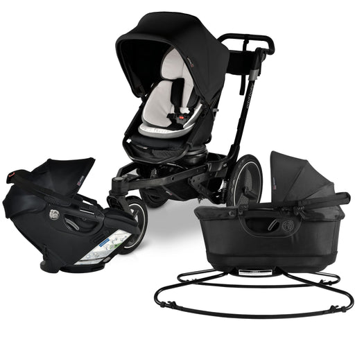 Jog, Sleep, & Ride Travel System Black Stroller System Orbit Baby
