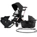 Stroll, Sleep, & Ride Travel System Black Rose Gold Stroller System Orbit Baby