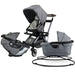 Stroll, Sleep, & Ride Travel System Mélange Grey Titanium Stroller System Orbit Baby
