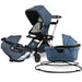 Stroll, Sleep, & Ride Travel System Mélange Navy Rose Gold Stroller System Orbit Baby