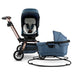 Stroll & Sleep Travel System Mélange Navy Rose Gold Stroller System Orbit Baby