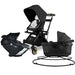 Stroll, Sleep, & Ride Travel System Merino Wool Black Luxe Stroller System Orbit Baby