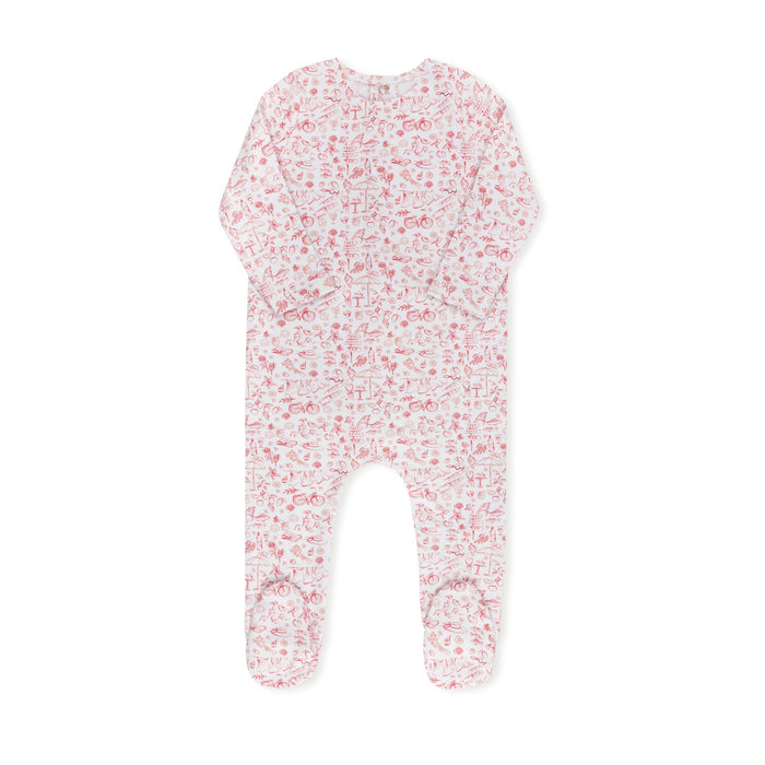 Summer Print Footie