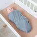Muslin Swaddle Blanket, 1 Pack by Comfy Cubs - Pacific Blue Swaddles Comfy Cubs