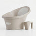 Newborn Bath Essentials Bundle | Baby Bath with Support Bump, Soft Backrest & Rinse Jug | Safe & Stylish Bathtime Set Beige Bath M4A
