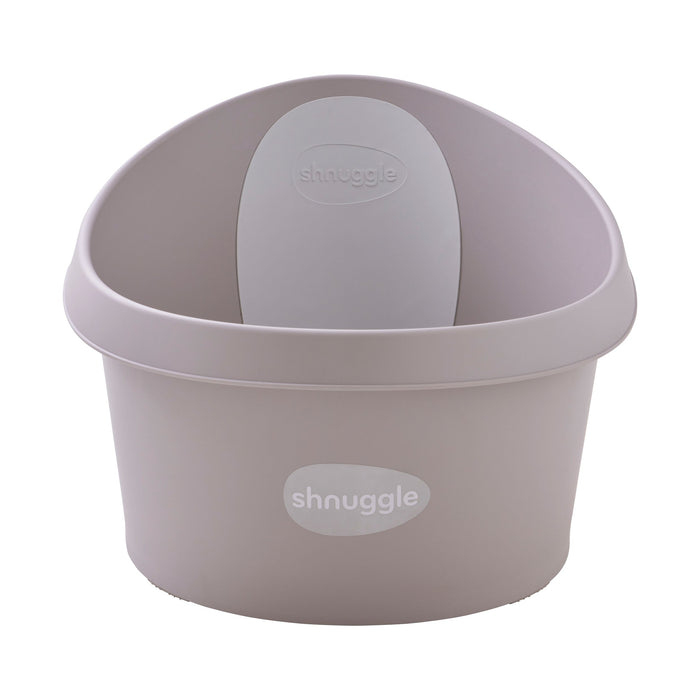 Shnuggle Toddler Bath Tub | Big Bath for bigger kids | Child bathtub seat support | Fits in shower and adult bath Taupe Bath M4A