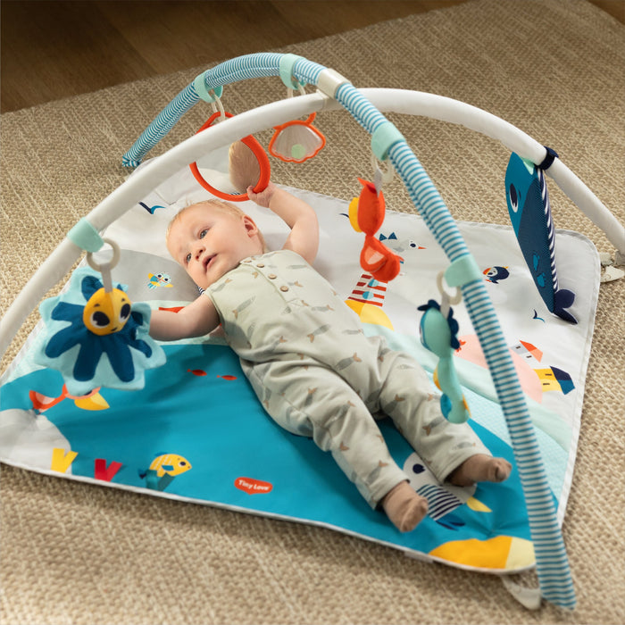 TINY LOVE DEVELOPMENTAL GYMINI, TINY MARINERS FLOOR MAT