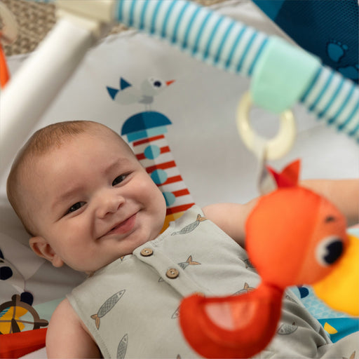 TINY LOVE DEVELOPMENTAL GYMINI, TINY MARINERS FLOOR MAT GYMNI TINY LOVE
