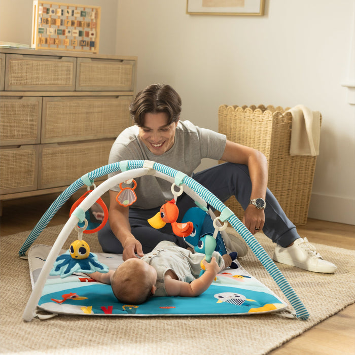 TINY LOVE DEVELOPMENTAL GYMINI, TINY MARINERS FLOOR MAT